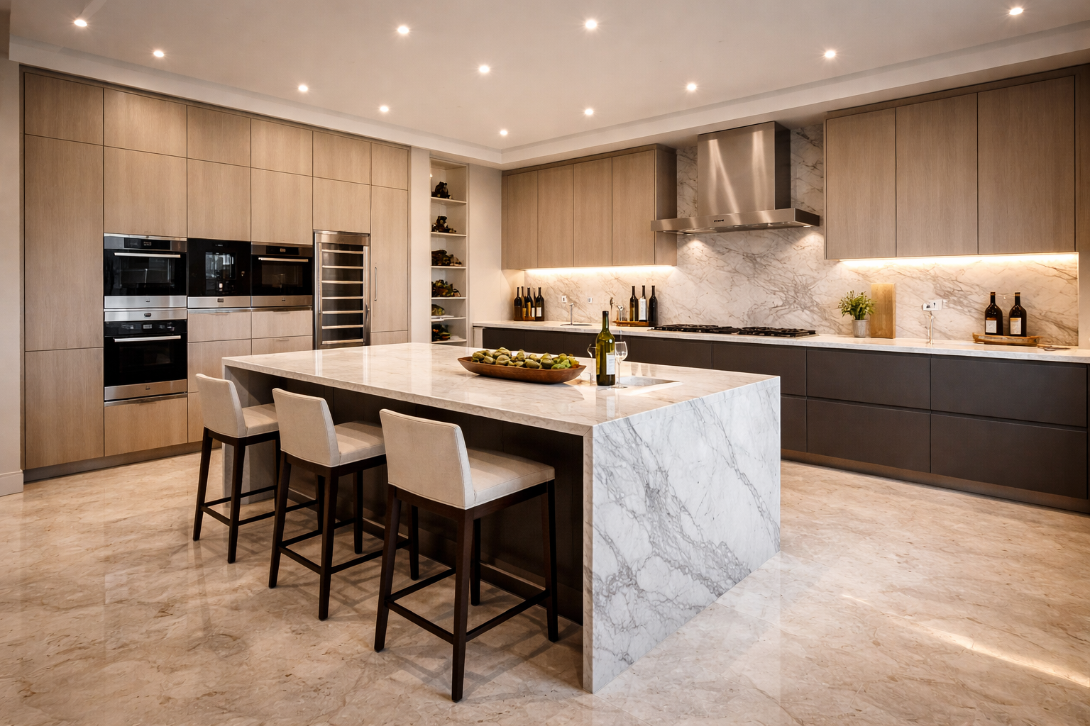Premium modern kitchen with island